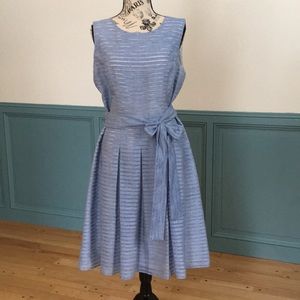 Tommy Hilfiger illusion fitn and flare dress